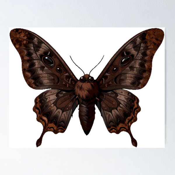 Item preview, Dark Moth Cocoa Powder Wings designed and sold by IllumeInk.