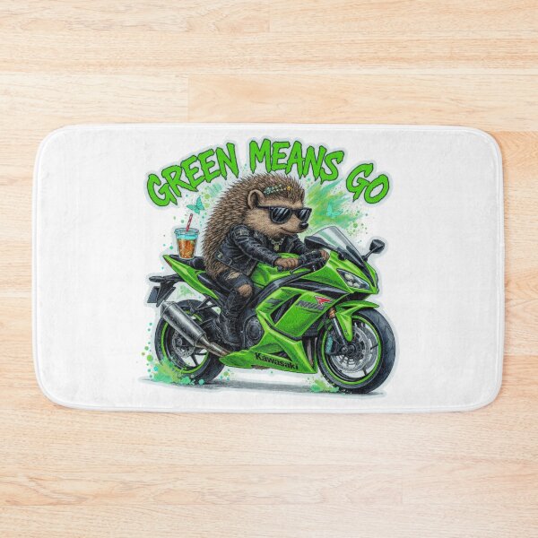 Item preview, Green Means Go - Ninja Boba Tea Ride designed and sold by Hellulandia - no nää ny vaa o tämmöne.