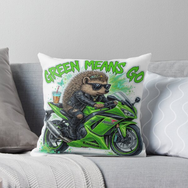 Item preview, Green Means Go - Ninja Boba Tea Ride designed and sold by Hellulandia - no nää ny vaa o tämmöne.