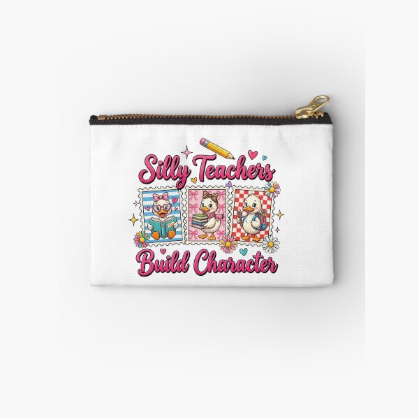 Item preview, Silly Teachers Build Character Cute Duck Squad Back To School designed and sold by raedattia.