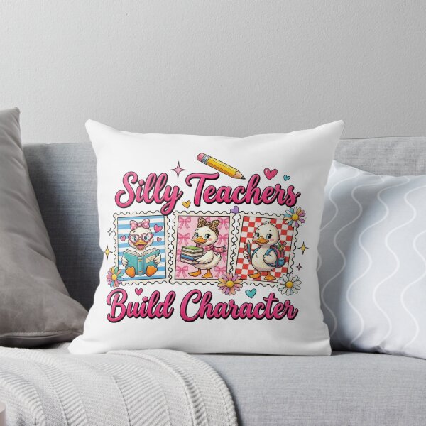 Item preview, Silly Teachers Build Character Cute Duck Squad Back To School designed and sold by raedattia.
