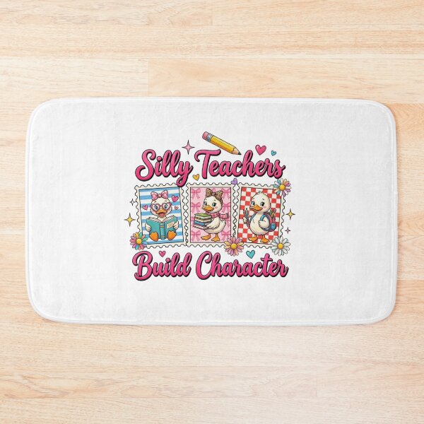 Item preview, Silly Teachers Build Character Cute Duck Squad Back To School designed and sold by raedattia.