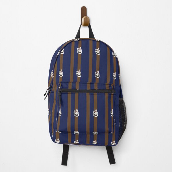 Item preview, Thick stripe (navy, brown) with Shiba Inu designed and sold by ShibaCruise-On.