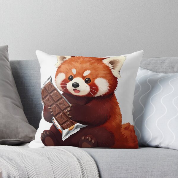 Item preview, Red Panda Chocolate Bar Hug designed and sold by pumsquare.