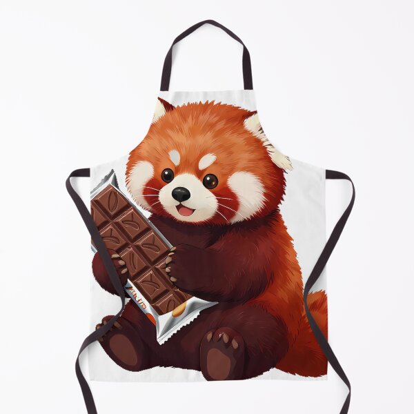 Item preview, Red Panda Chocolate Bar Hug designed and sold by pumsquare.