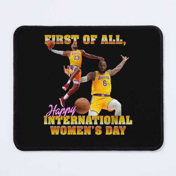 Item preview, First Of All Happy International Women's Day Funny Basketball Meme designed and sold by cerima.