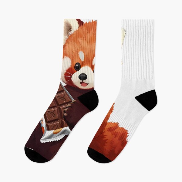 Item preview, Red Panda Chocolate Bar Hug designed and sold by pumsquare.