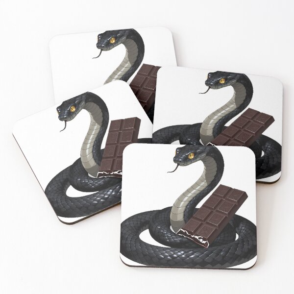 Item preview, Black Snake Chocolate Scales designed and sold by IllumeInk.