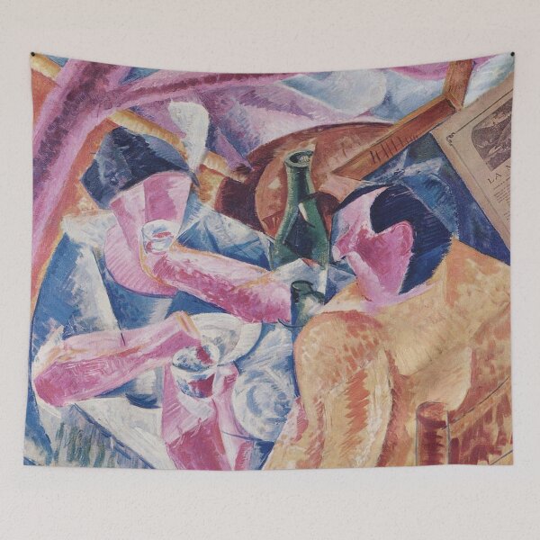 Item preview, Under the Pergola in Naples -Umberto Boccioni designed and sold by tomorrowsart.