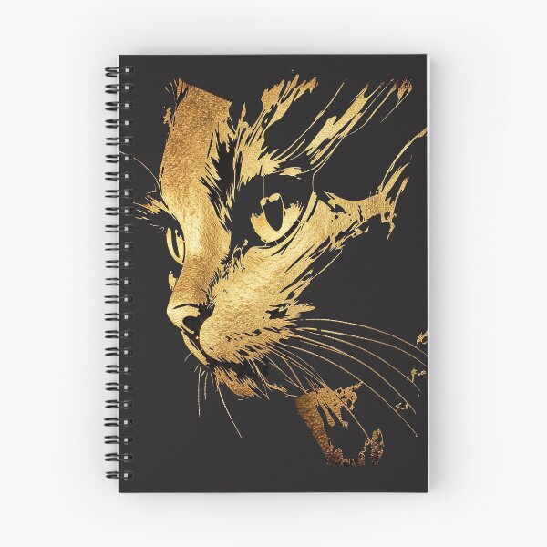 Item preview, Golden Ink Cat designed and sold by TitiaDesign.