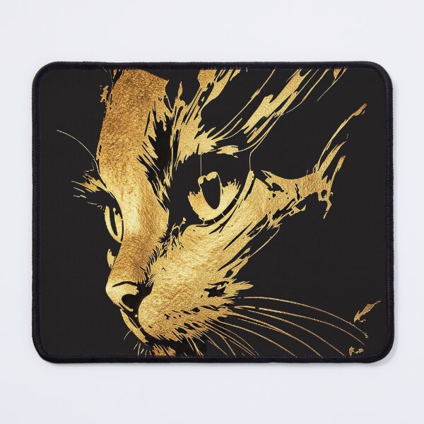Item preview, Golden Ink Cat designed and sold by TitiaDesign.