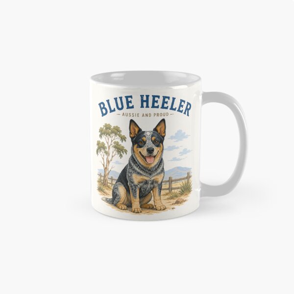 Item preview, Blue Heeler Aussie Icon  designed and sold by PamLeeDesign.