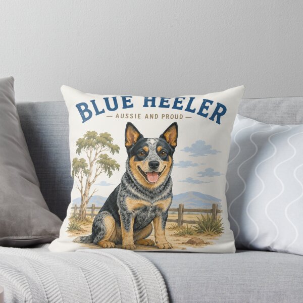 Artikelvorschau, Blue Heeler Aussie Icon entworfen und verkauft von PamLeeDesign.