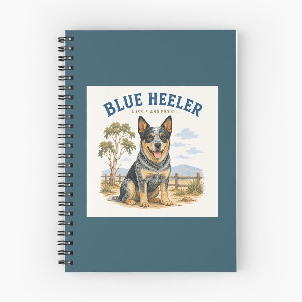 Item preview, Blue Heeler Aussie Icon  designed and sold by PamLeeDesign.