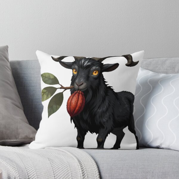 Item preview, Black Goat Dark Cacao designed and sold by IllumeInk.