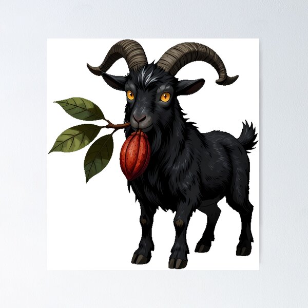 Item preview, Cacao negro de cabra designed and sold by IllumeInk.