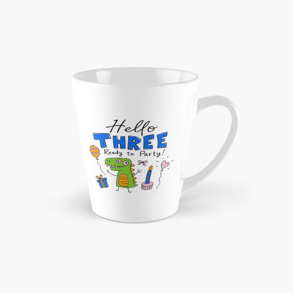 Item preview, Three-Rex Toddler Dino Party 3 Year Old Birthday Boy Girl Gift designed and sold by illeN-Art-World.