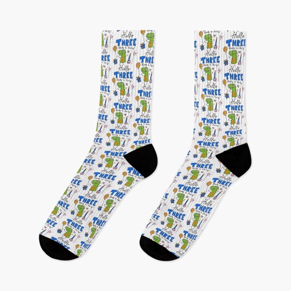 Item preview, Three-Rex Toddler Dino Party 3 Year Old Birthday Boy Girl Gift designed and sold by illeN-Art-World.