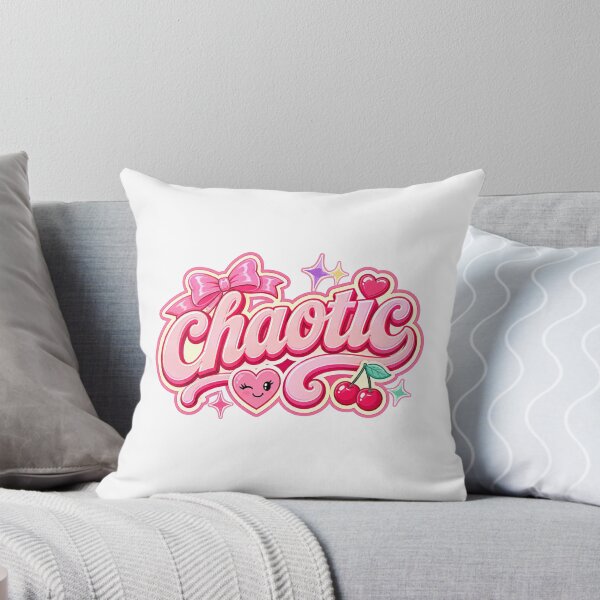 Item preview, Chaotic Cute Girly Typography Design designed and sold by RedCircleArt.