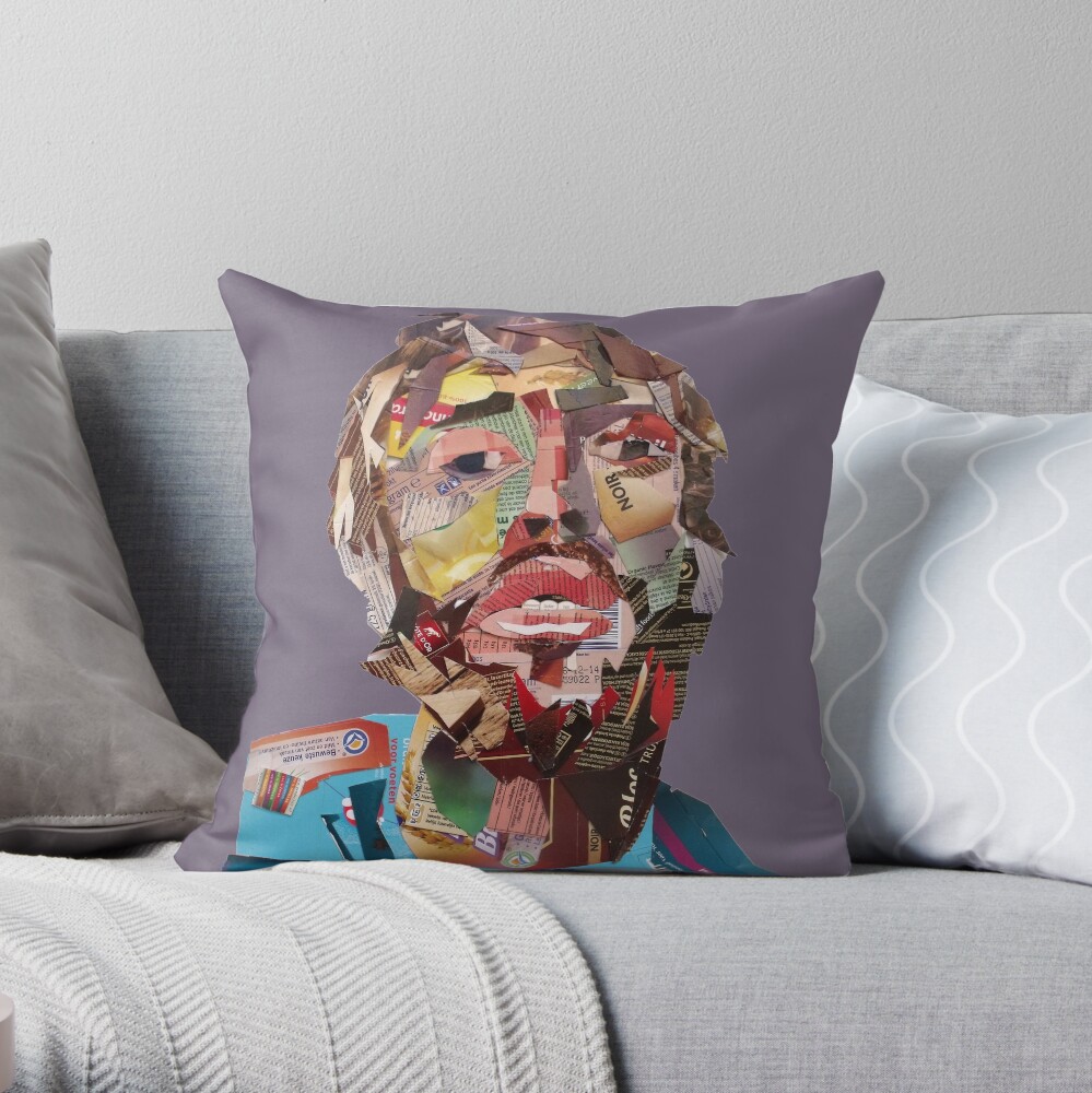 Item preview, Throw Pillow designed and sold by Packeredo.