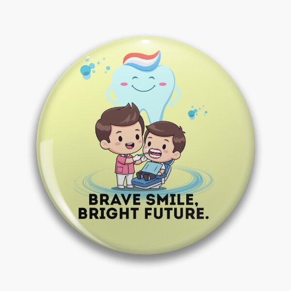 Item preview, Brave Smile Bright Future designed and sold by AhmadAnnaPrints.