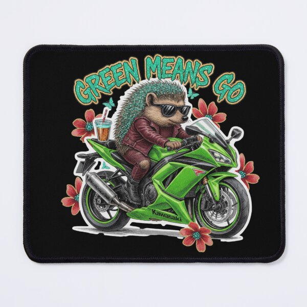 Item preview, Green Means Go - Ninja Boba Tea Ride designed and sold by Hellulandia - no nää ny vaa o tämmöne.