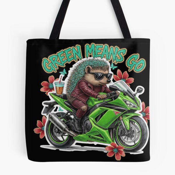 Item preview, Green Means Go - Ninja Boba Tea Ride designed and sold by Hellulandia - no nää ny vaa o tämmöne.