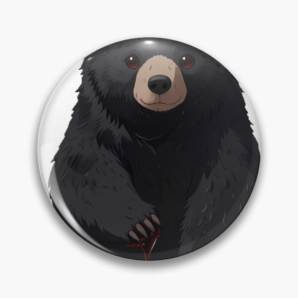 Item preview, Black Bear Dark Cocoa Claw designed and sold by IllumeInk.