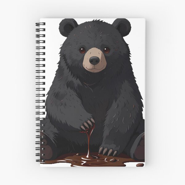 Item preview, Black Bear Dark Cocoa Claw designed and sold by IllumeInk.