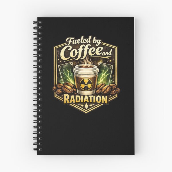 Item preview, Fueled By Coffee And Radiation Funny X-Ray Tech designed and sold by Timeless Junction.
