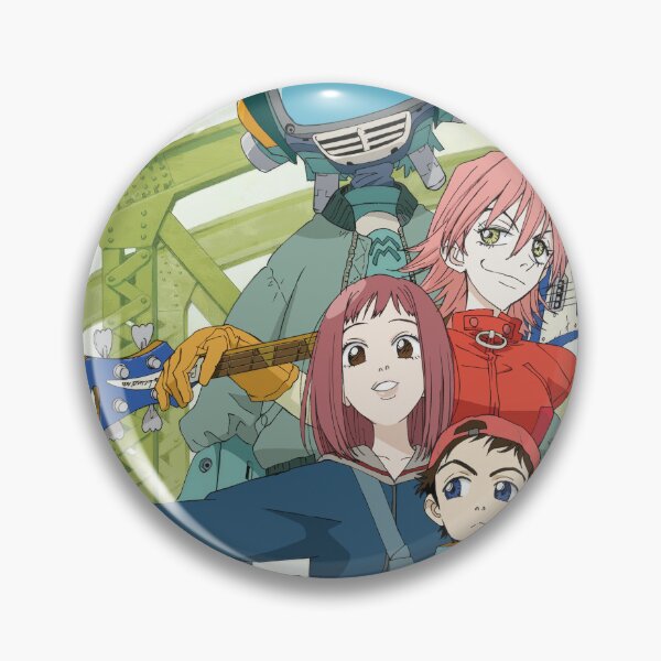 Item preview, FLCL (The FLCL Archives) Illustration designed and sold by Fire TheMann.