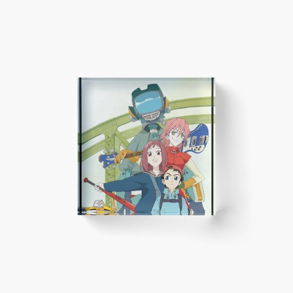 Item preview, FLCL (The FLCL Archives) Illustration designed and sold by Fire TheMann.