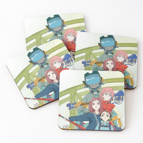 Item preview, FLCL (The FLCL Archives) Illustration designed and sold by Fire TheMann.