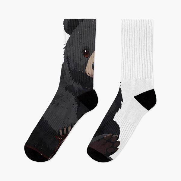 Item preview, Black Bear Dark Cocoa Claw designed and sold by IllumeInk.