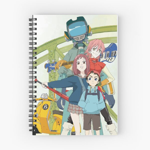 Item preview, FLCL (The FLCL Archives) Illustration designed and sold by Fire TheMann.
