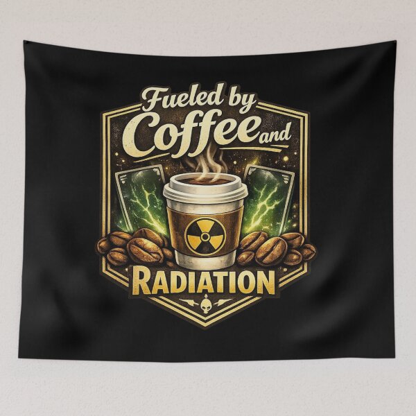 Item preview, Fueled By Coffee And Radiation Funny X-Ray Tech designed and sold by Timeless Junction.