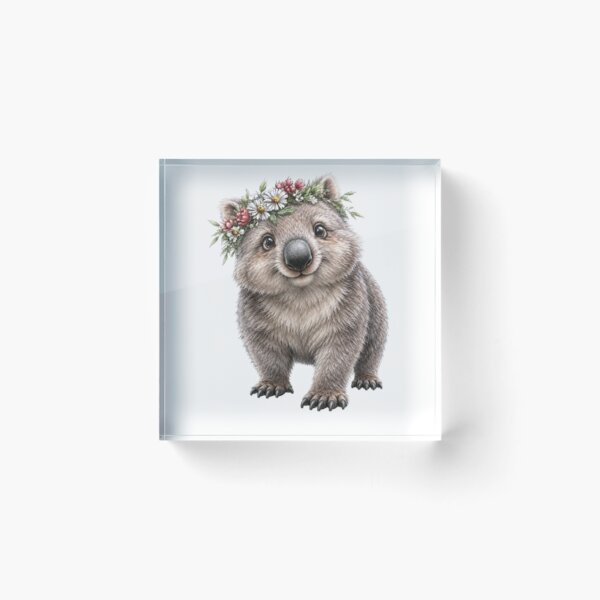 Item preview, Fall in Love with Australia’s Cutest Wombat designed and sold by BRETT'S ART STUDIO.
