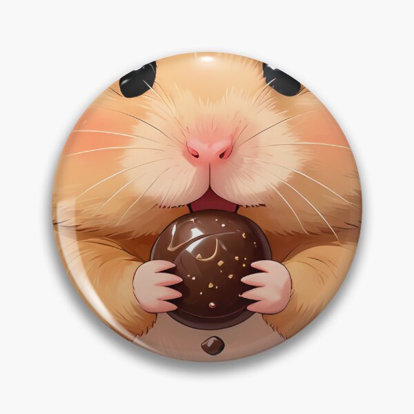Item preview, Hamster Chocolate Cheeks designed and sold by pumsquare.