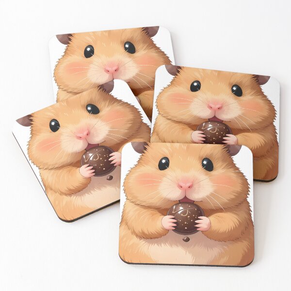 Item preview, Hamster Chocolate Cheeks designed and sold by pumsquare.