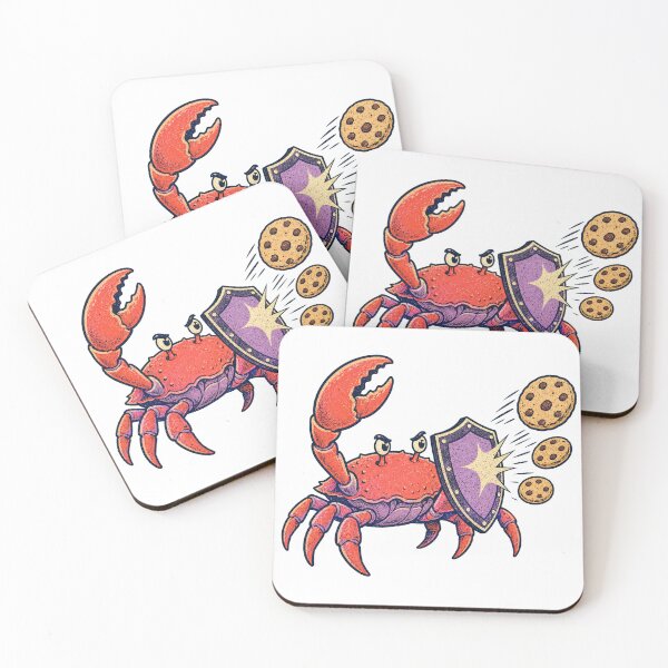 Item preview, Cookie-Blocking Crab – Online Privacy Creature designed and sold by yagniikd-.