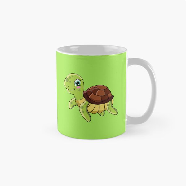 Item preview, Cute Cartoon Sea Turtle Baby Turtle Kawaii Art designed and sold by SolutionsArt.