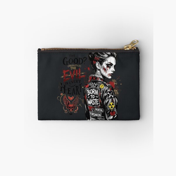 Item preview, Punk Woman Leather Jacket Collage designed and sold by Voodoo Store Paranormal Collections.