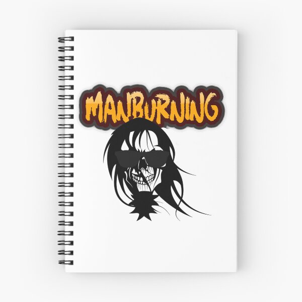 Item preview, ManBurning Logo (black) designed and sold by manburning.