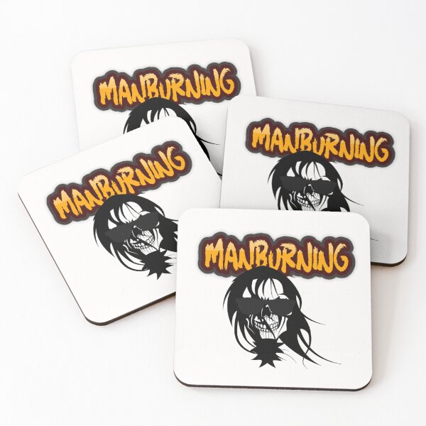 Item preview, ManBurning Logo (black) designed and sold by manburning.