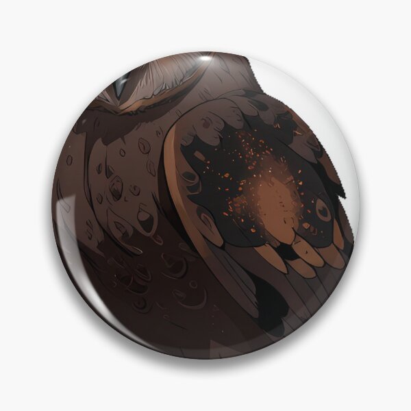 Item preview, Barn Owl Dark Cocoa Feathers designed and sold by IllumeInk.