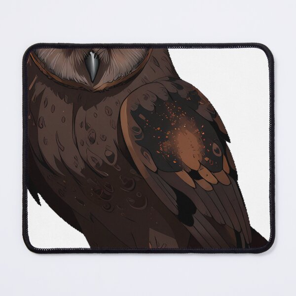 Item preview, Barn Owl Dark Cocoa Feathers designed and sold by IllumeInk.