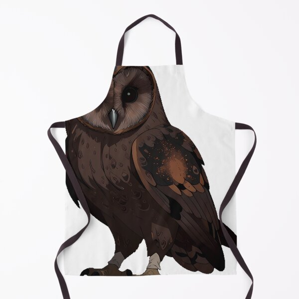 Item preview, Barn Owl Dark Cocoa Feathers designed and sold by IllumeInk.