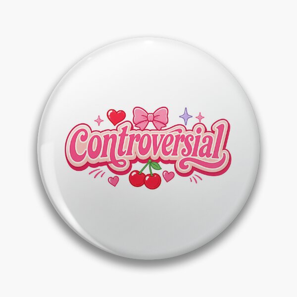 Item preview, Controversial Cute Girly Typography Design designed and sold by RedCircleArt.