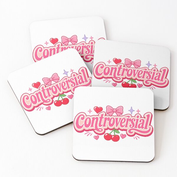 Item preview, Controversial Cute Girly Typography Design designed and sold by RedCircleArt.