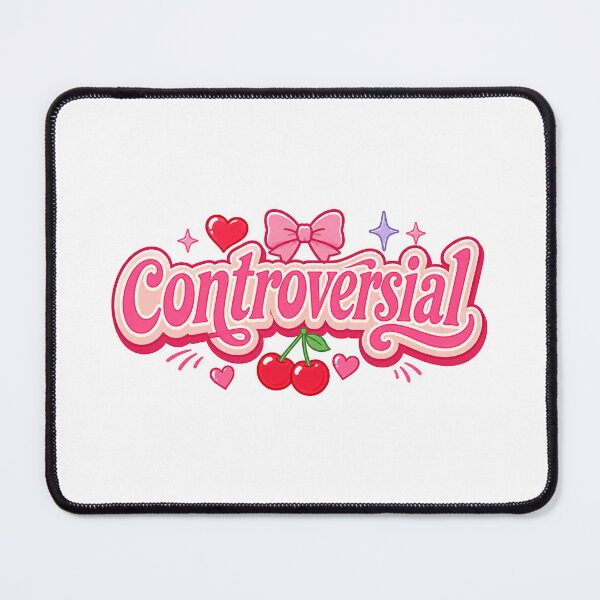 Item preview, Controversial Cute Girly Typography Design designed and sold by RedCircleArt.